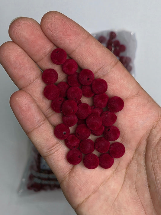 لولي قطيفة شمواه لون نبيتي مقاس 10